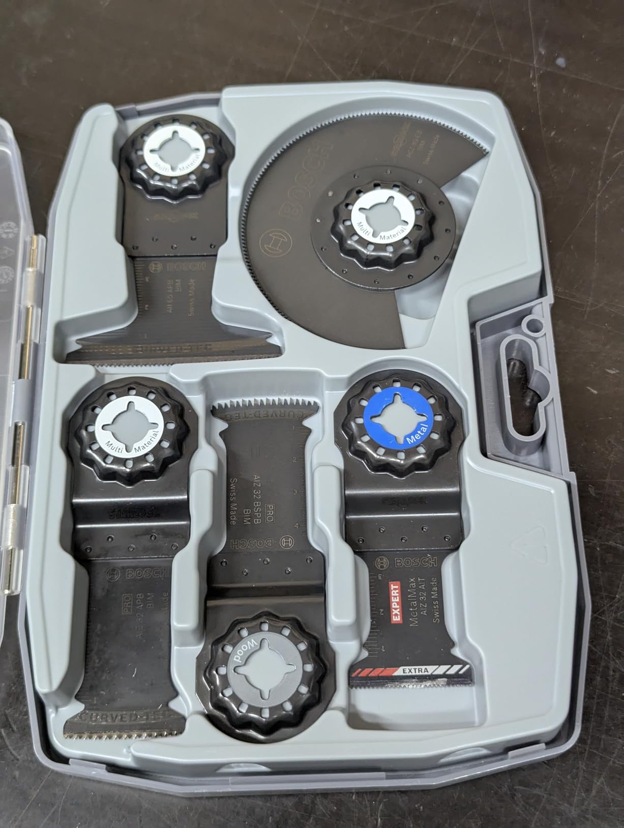 Bosch Cutting coffret lames Starlock 5 pièces inox