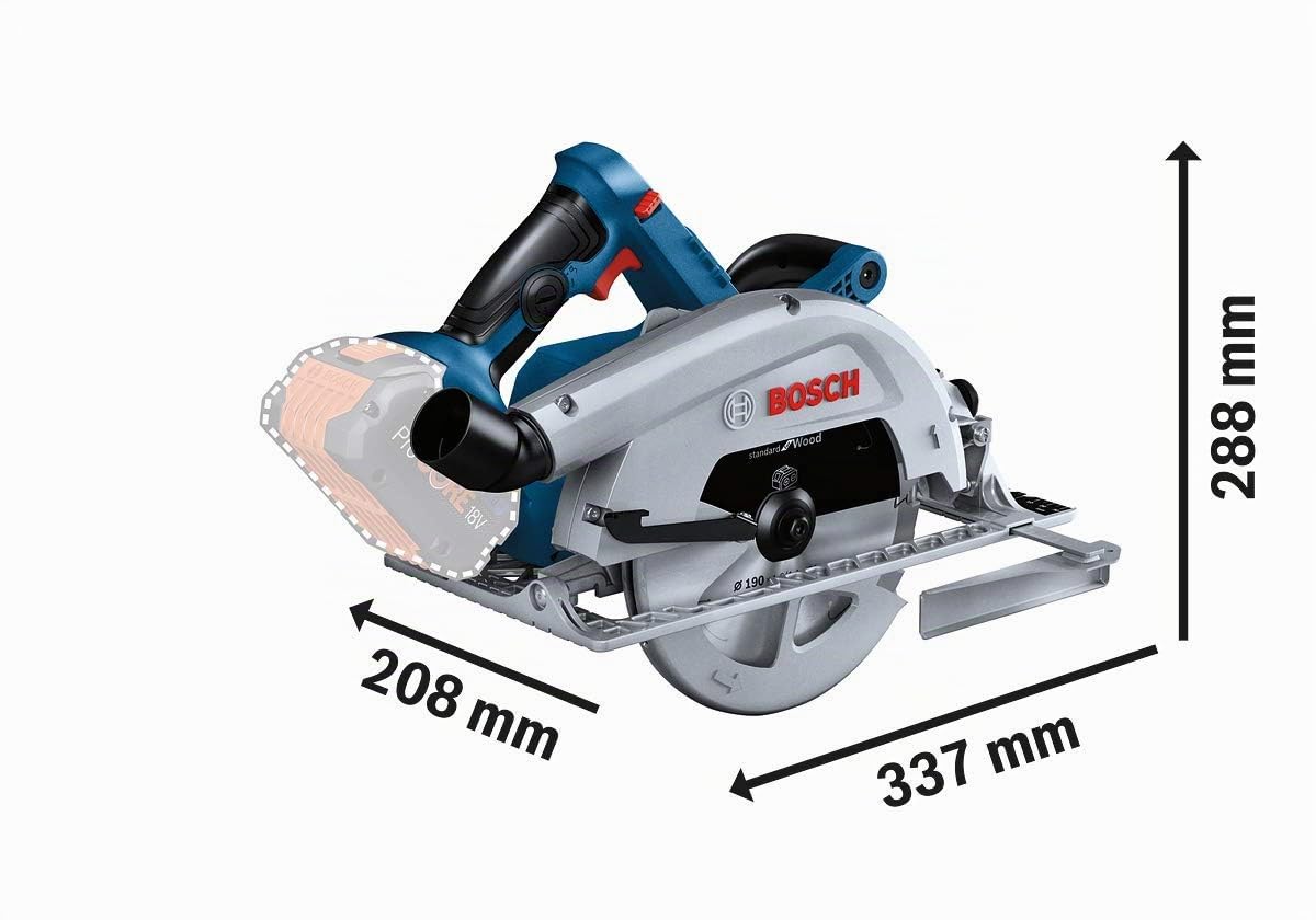 Bosch GKS 18V-68 C scie circulaire BITURBO 190 mm nue