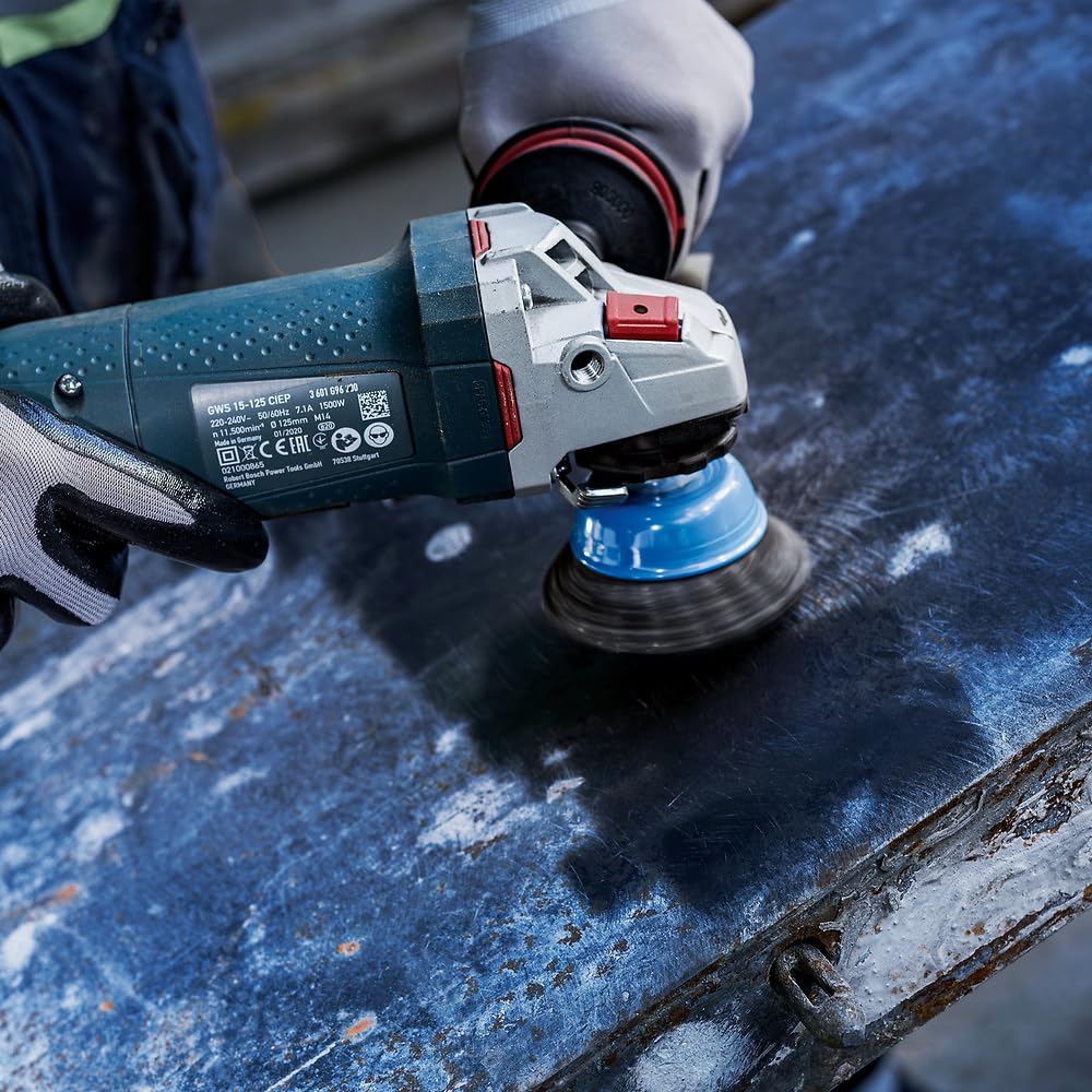 Bosch Pro Steel brosse boisseau acier 75 mm M14