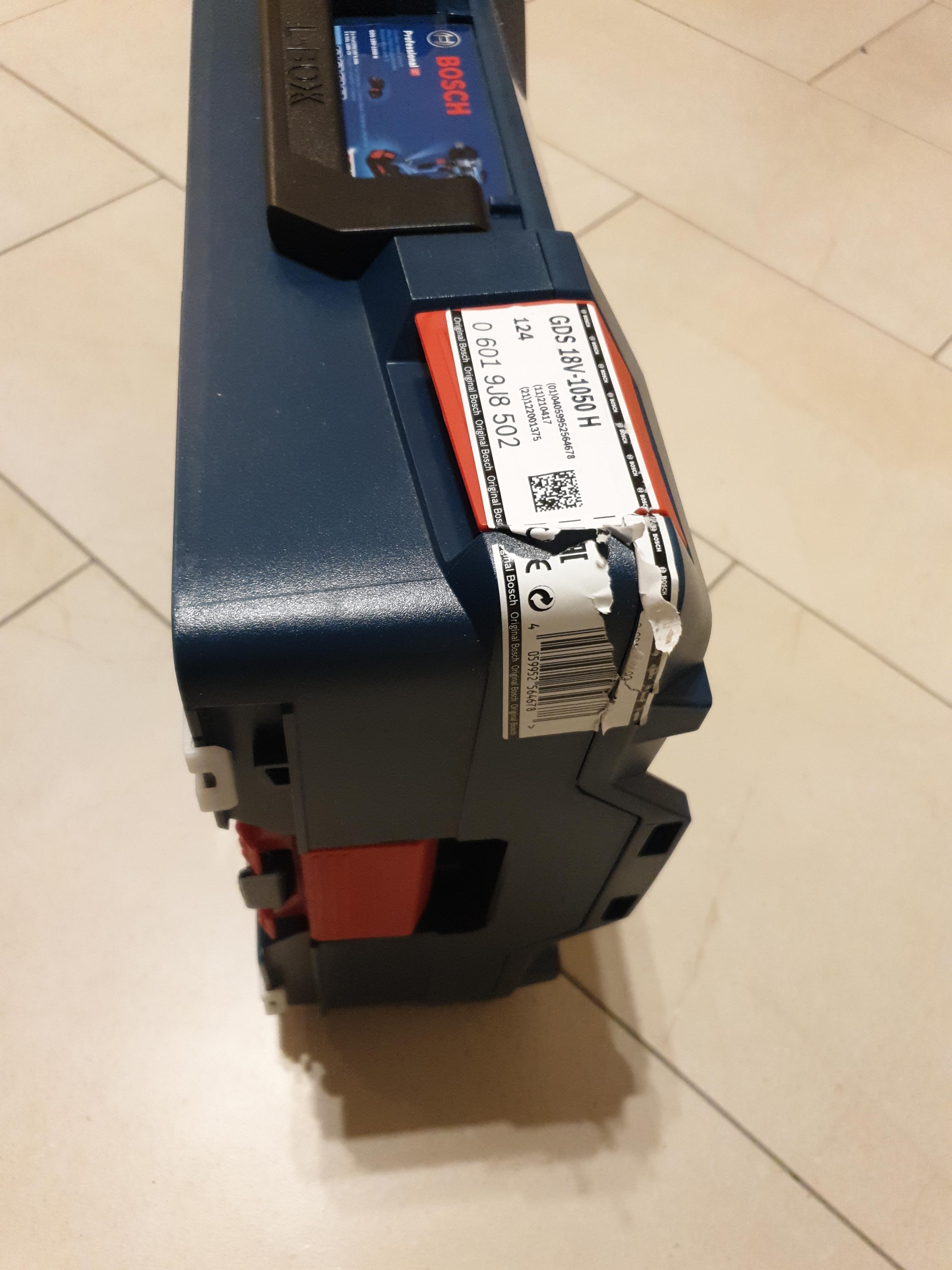 Bosch GDS 18V-1050 H boulonneuse 18V 1050 Nm 2x8,0Ah