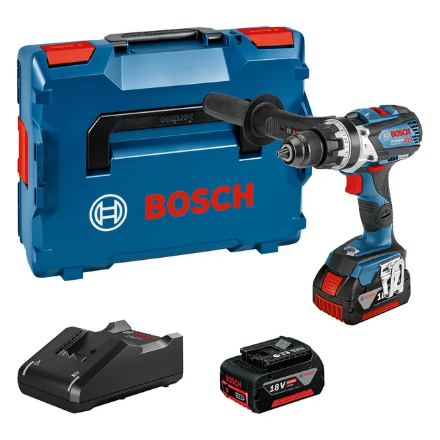 Bosch GSB 18V-110 C perceuse percussion kit 2x5,0Ah
