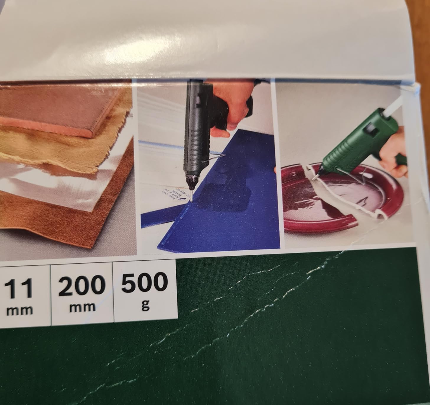 Bosch 26x Bâtonnets Colle Transparente 11x200 mm 500g
