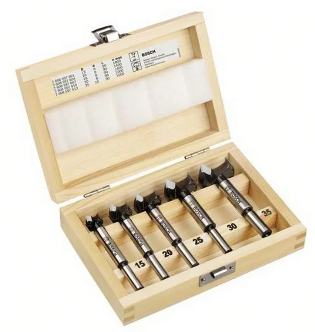 Bosch Lames 15-35 mm mèches à façonner carbure set 5 pièces