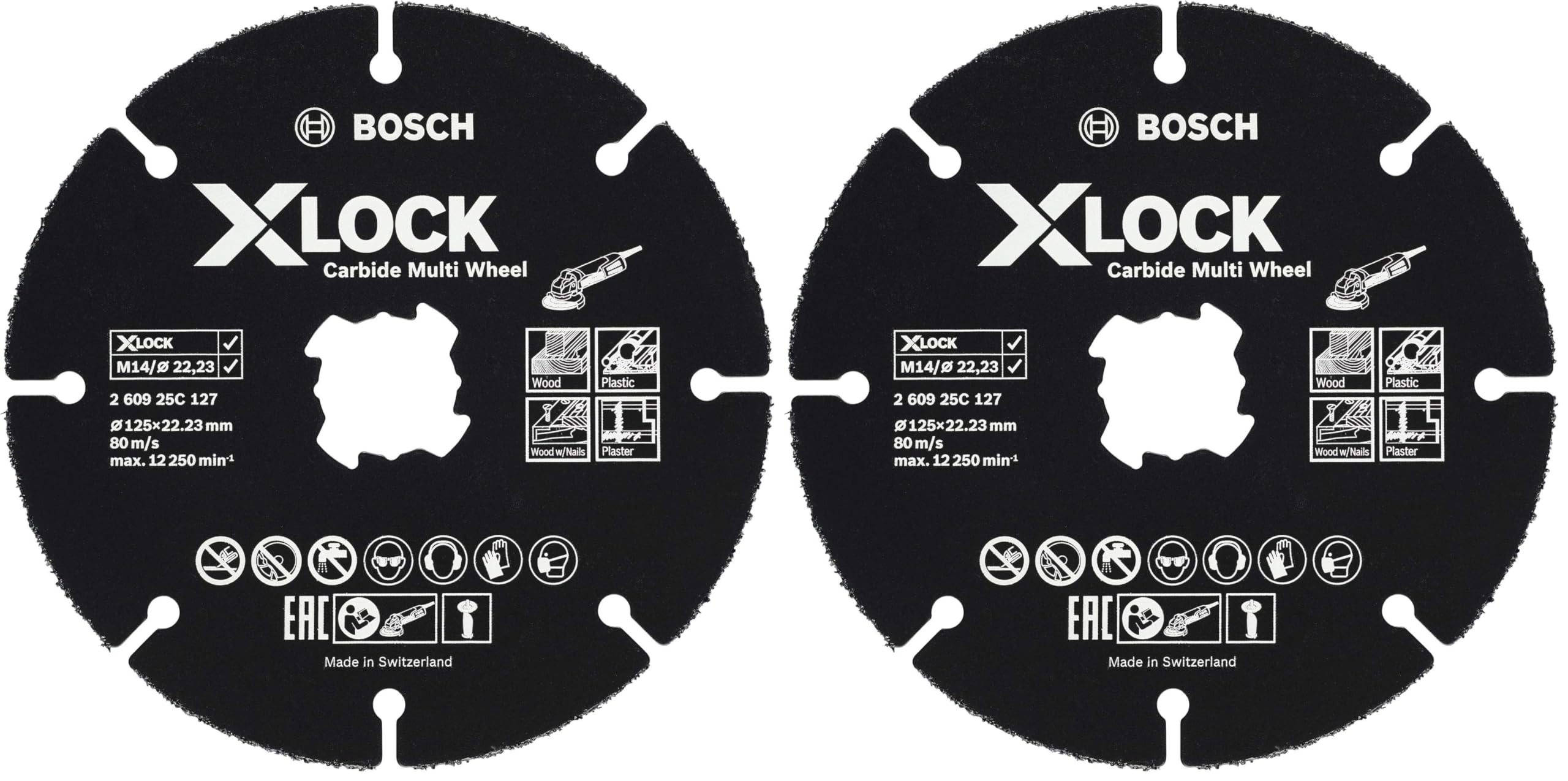 Bosch Carbide Multi Wheel disque à tronçonner 125 mm bois