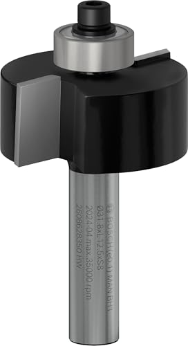 Bosch PRO fraise à feuillurer 8 mm bois dur tendre