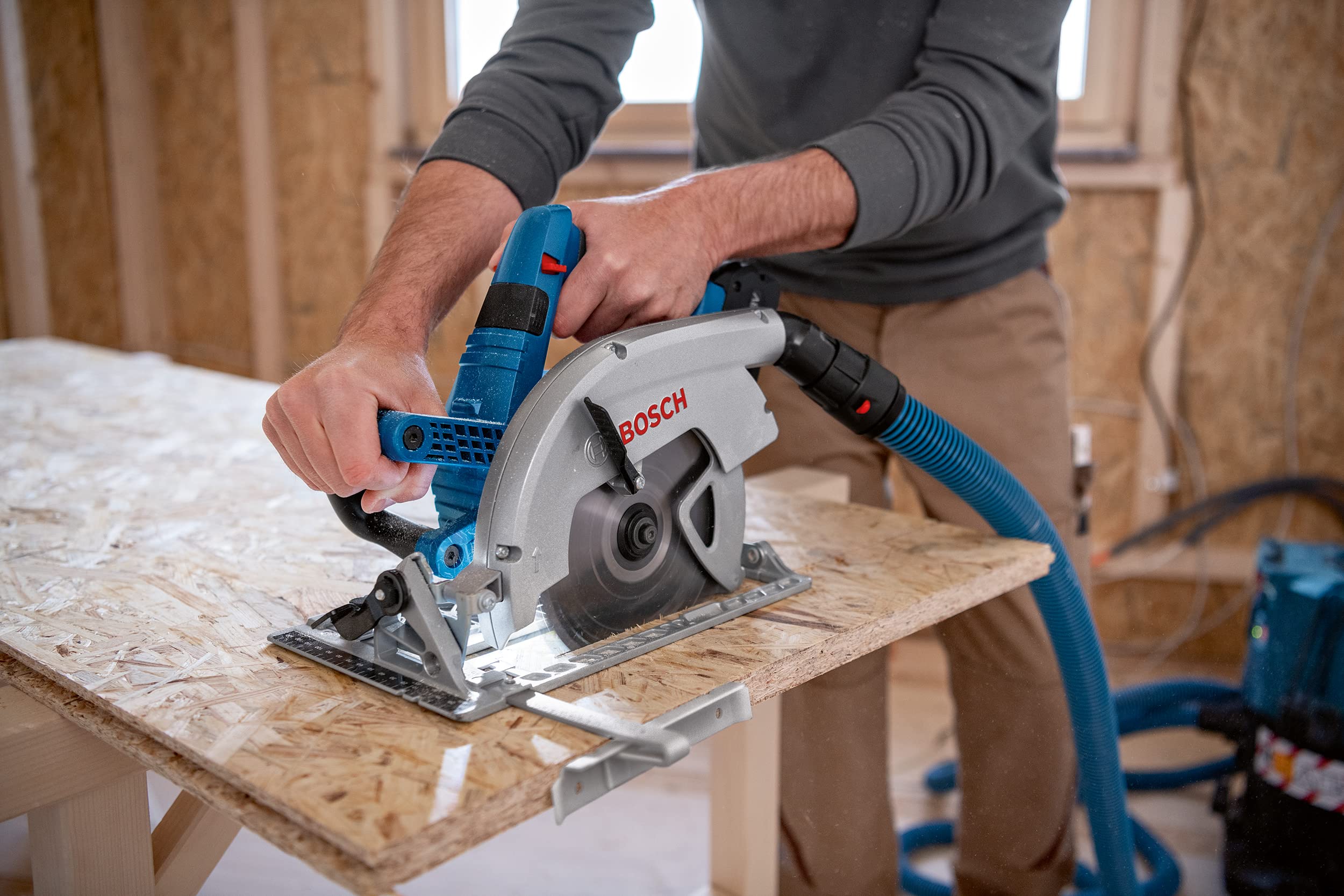 Bosch Butée parallèle GKS 18V-70L guide scie circulaire