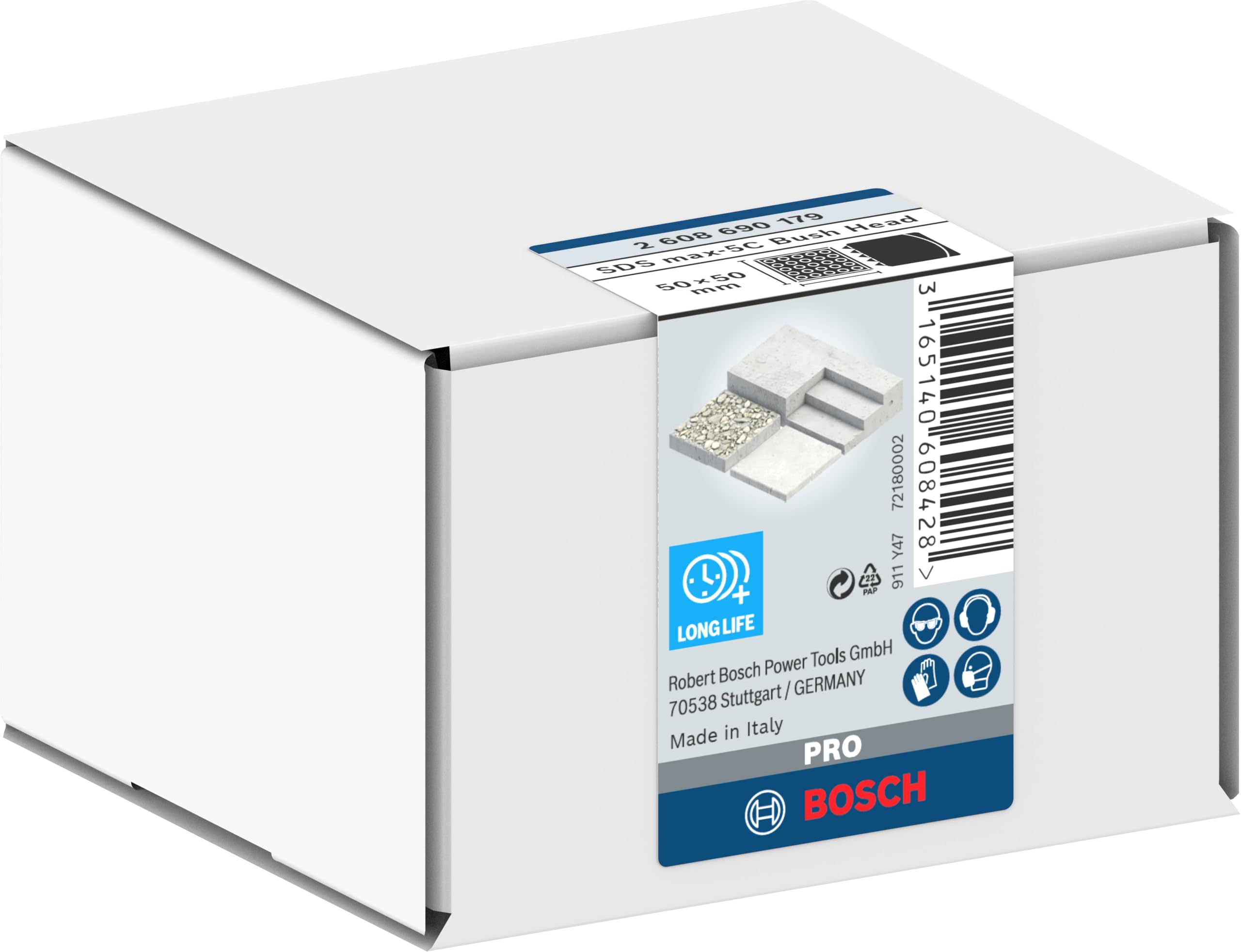 Bosch Pro boucharde carbure SDS max-5C 50x50 mm