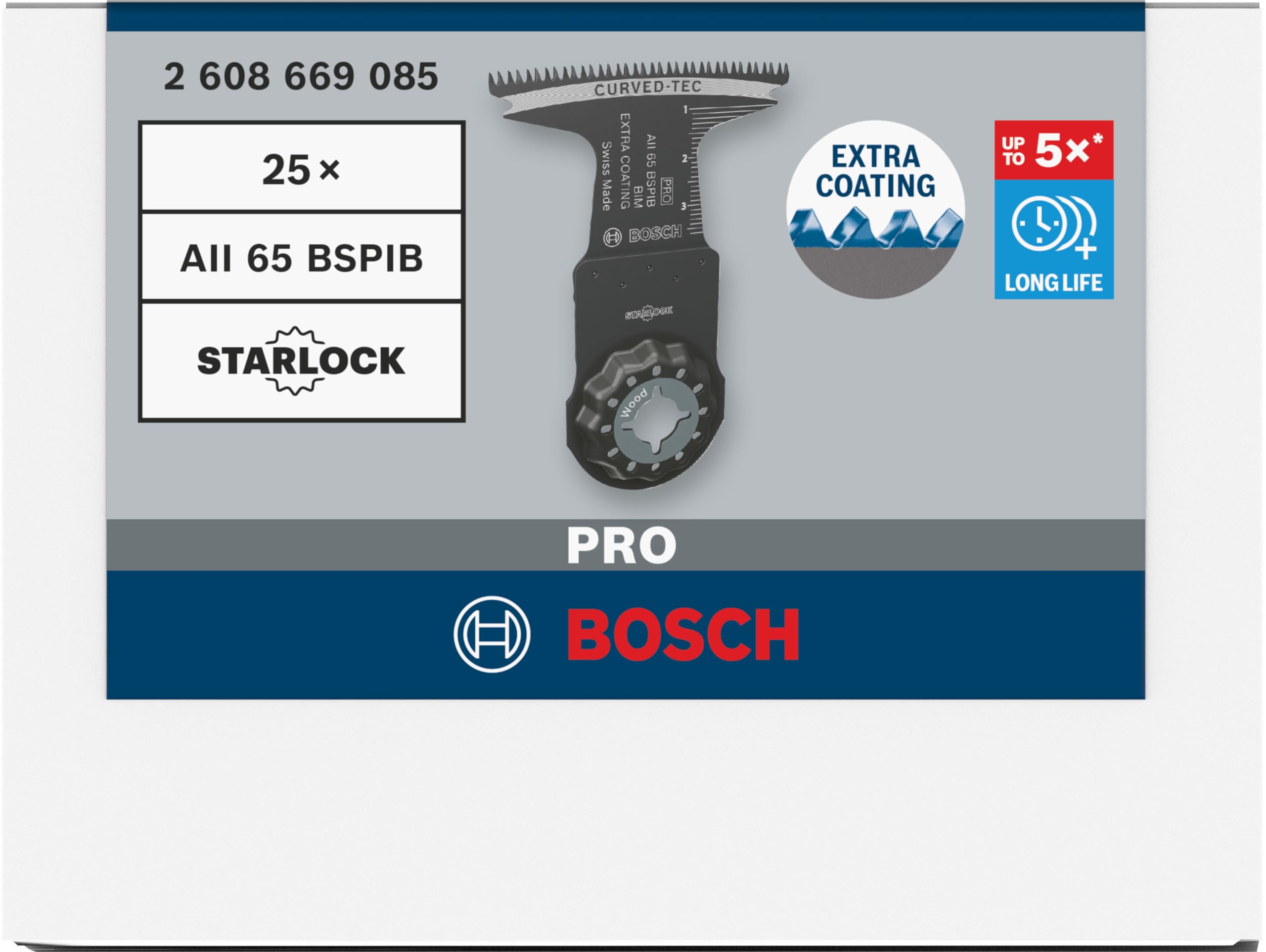 Bosch Accessoires PRO AII 65 BSPIB lame 65 mm bois dur