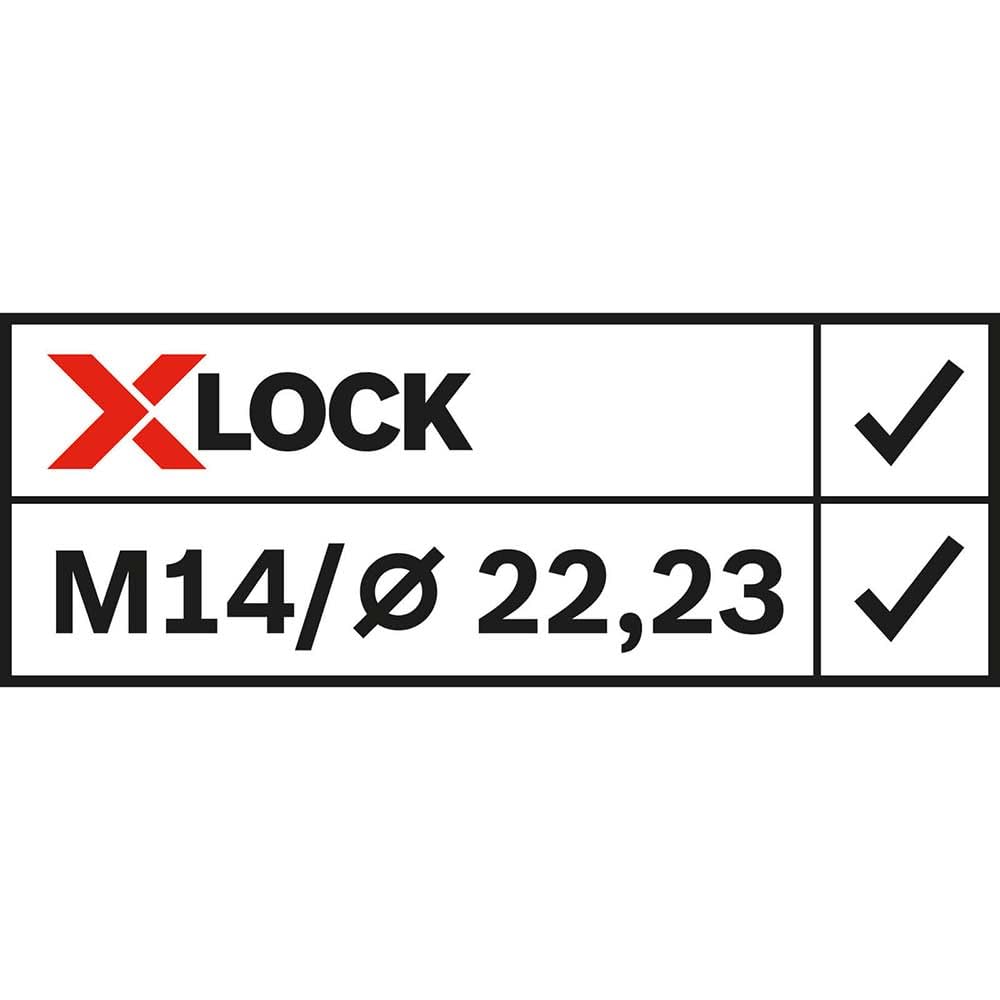 Bosch Expert Disque fibre métal 125 mm grain 36 X-LOCK