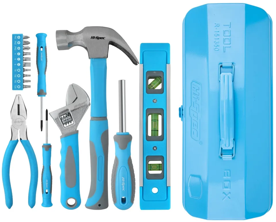 Hi-Spec KIDS Series boîte métal bleue débutant 9p
