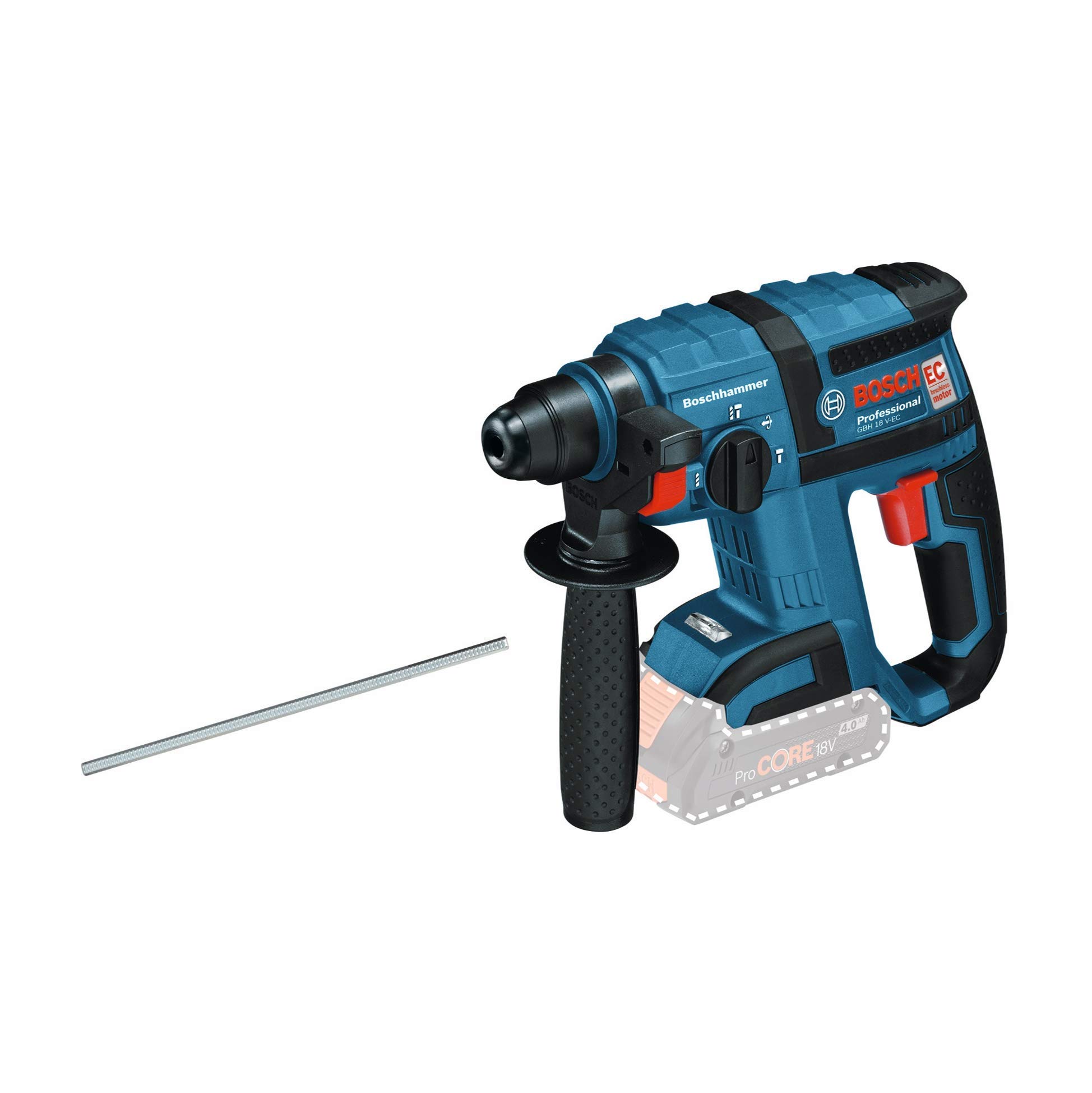 Bosch GBH 18 V-EC perforateur SDS-plus 18V 1,7J
