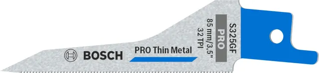 Bosch PRO Thin Metal S325GF lame scie sabre 85 mm lot 5
