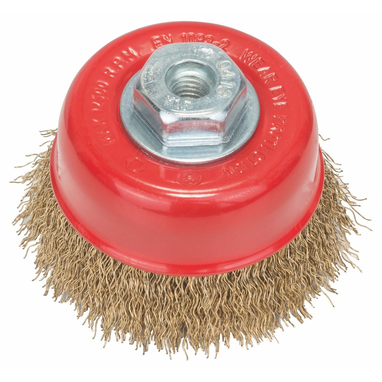 Bosch Brosse boisseau métallique 75 mm M14 fil 0,3 mm