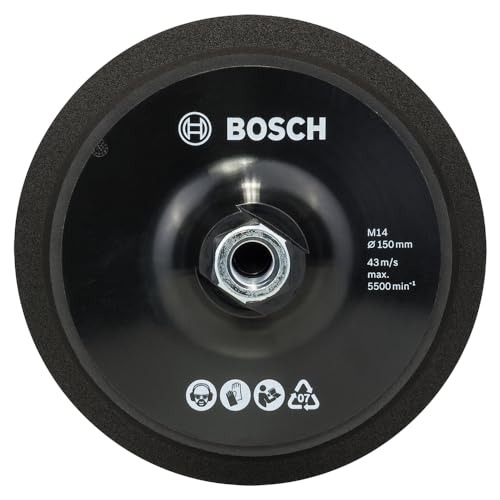 Bosch Abrasifs plateau ponçage M14 150 mm auto-agrippant