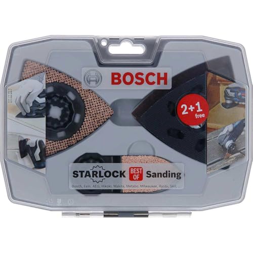 Bosch Starlock Kit ponçage Best of Sanding 6 pcs