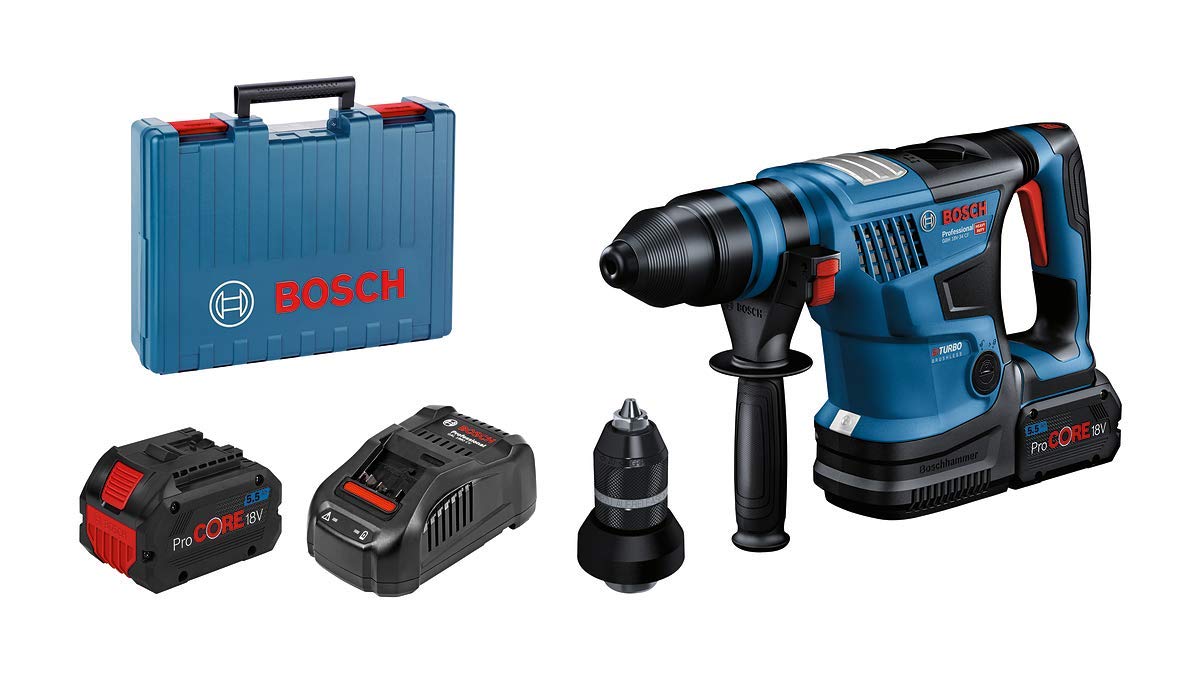 Bosch GBH 18V-34 CF perforateur SDS plus 2x5,5Ah
