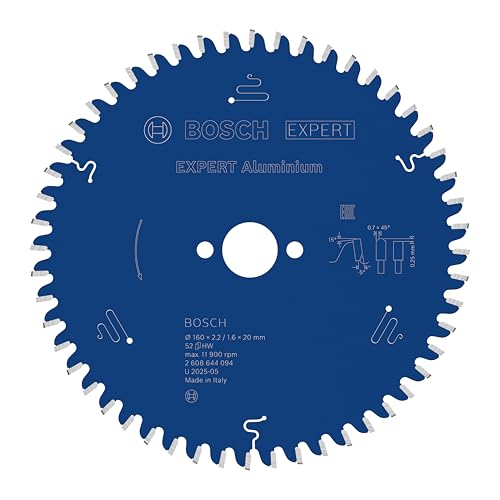 Bosch Expert Aluminium 160 mm lame scie circulaire 52 dents