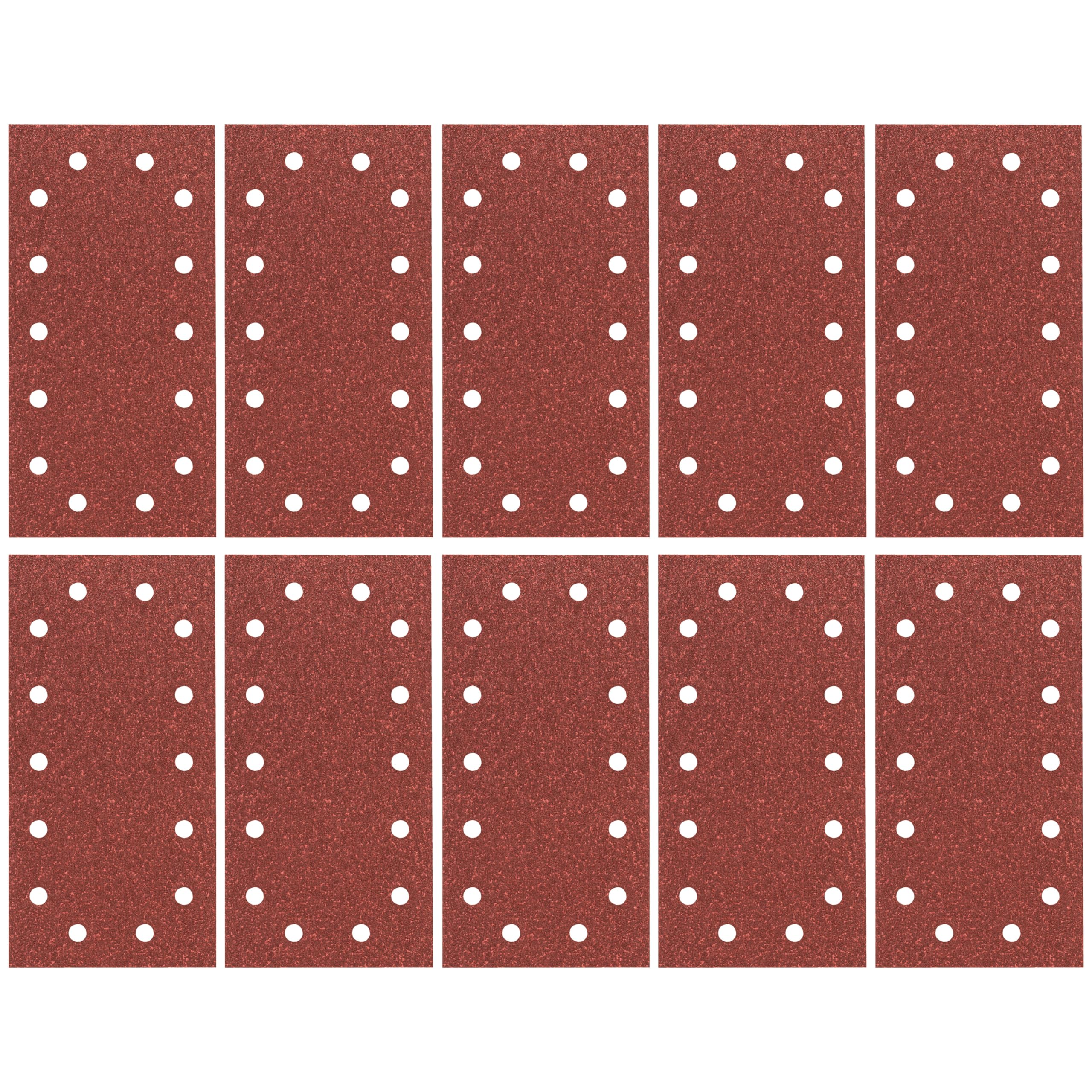 Bosch C430 feuilles abrasives 115x230 grain 80 x10