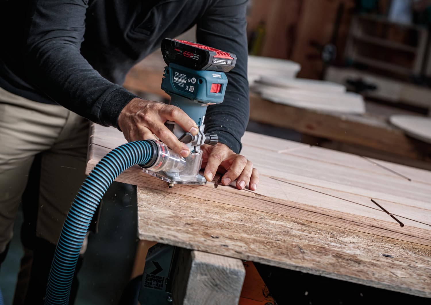 Bosch PRO fraise à araser roulement bois Ø 12,7 mm queue 8 mm