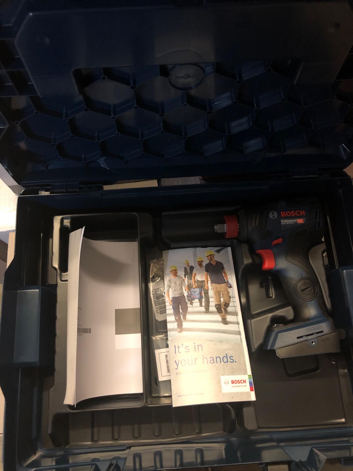 Bosch GDX 18V-200 C boulonneuse 18V solo L-BOXX
