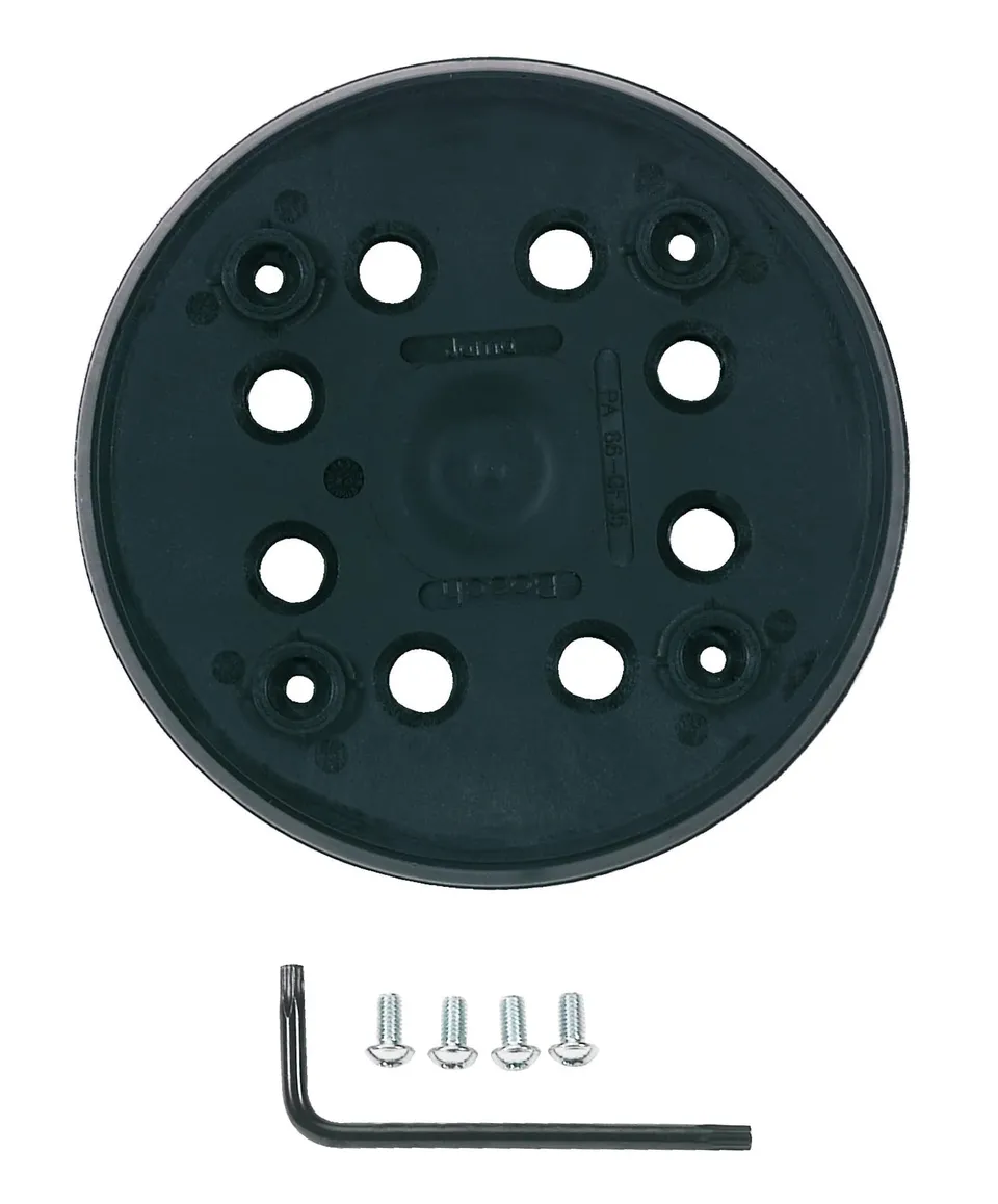 Bosch plateau de ponçage excentrique 125 mm mi-dur 1 pc