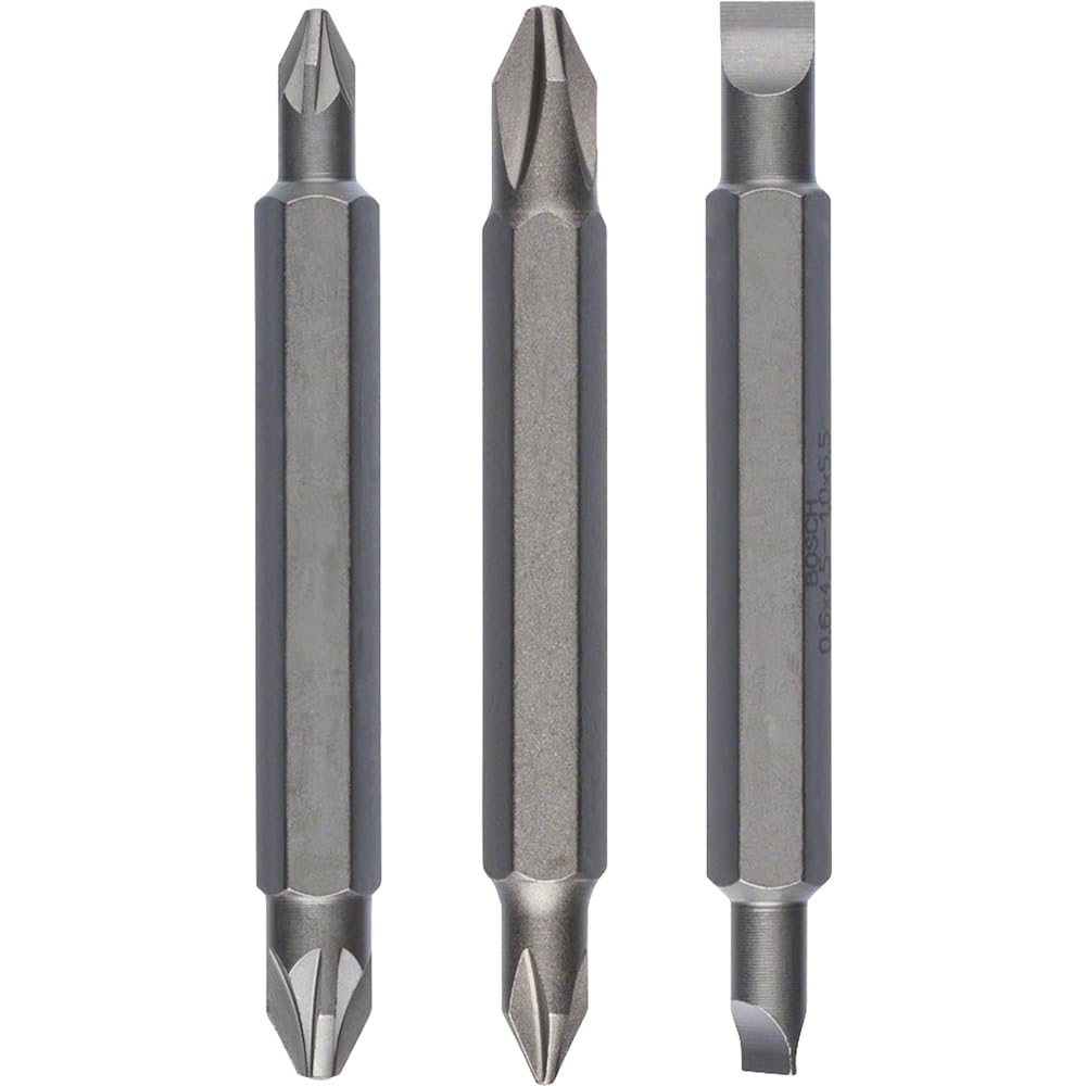 Bosch Embouts de vissage PZ1 PZ2 PZ3 60 mm lot 3