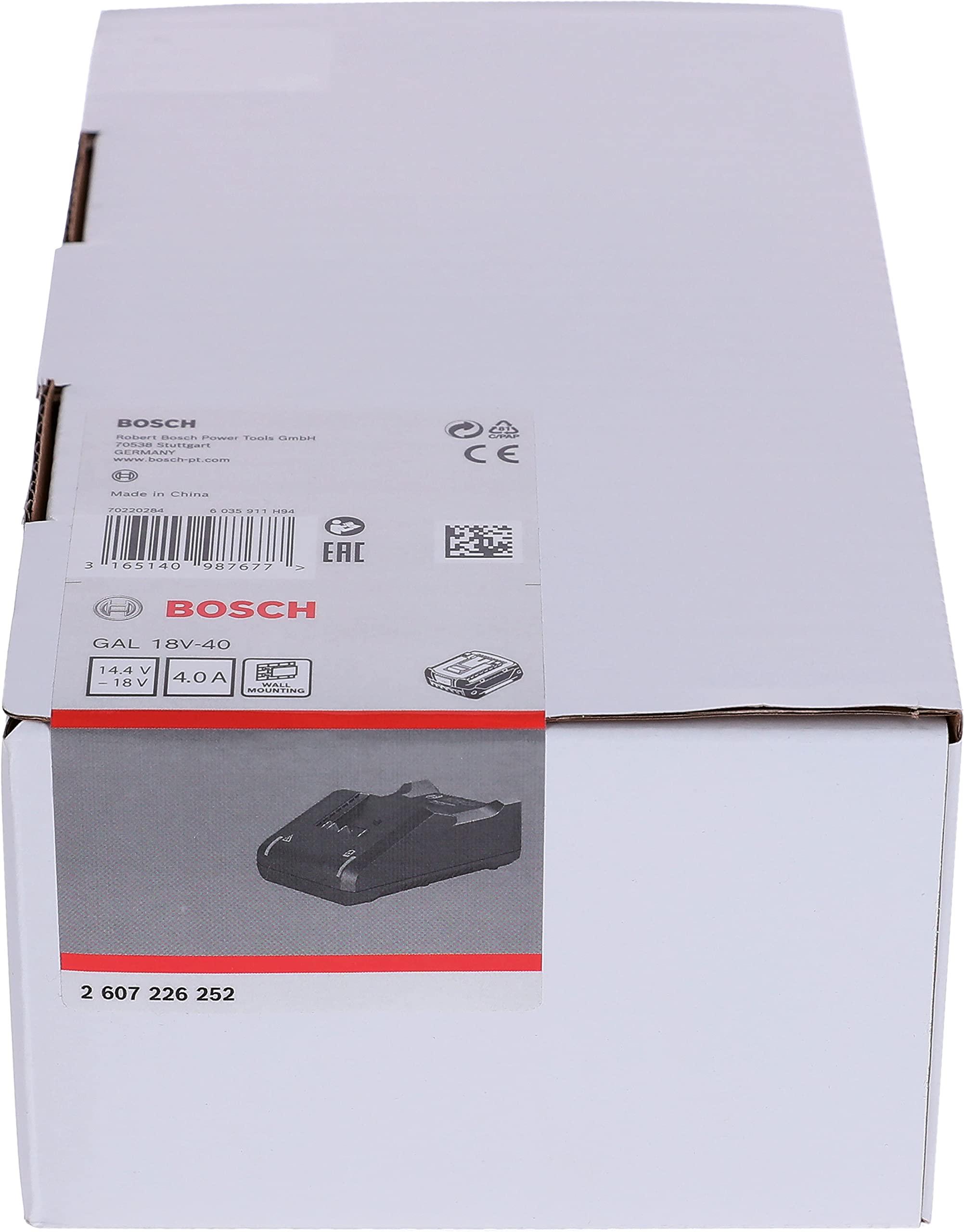 Bosch GAL 18V-40 chargeur rapide batterie 18V 4A