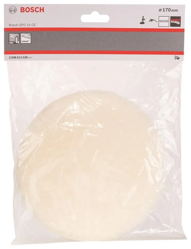 Bosch Disque peau de mouton 170 mm 2608612026