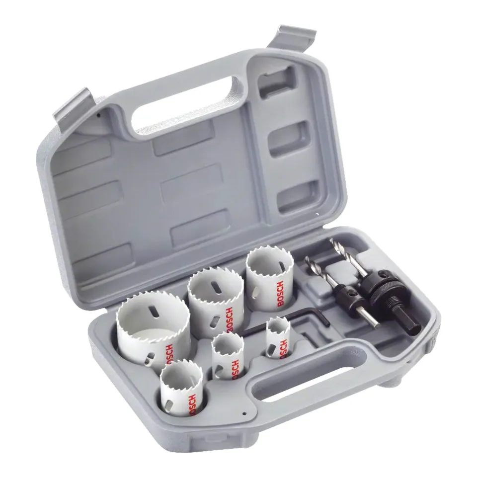 Bosch Coffret Scies Trépans HSS 9 pcs 20-68 mm électricien