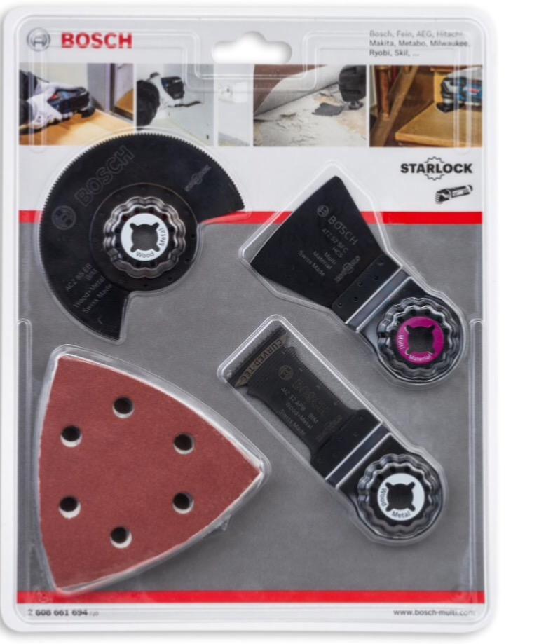 Bosch Starlock set universel 13 pcs sciage ponçage