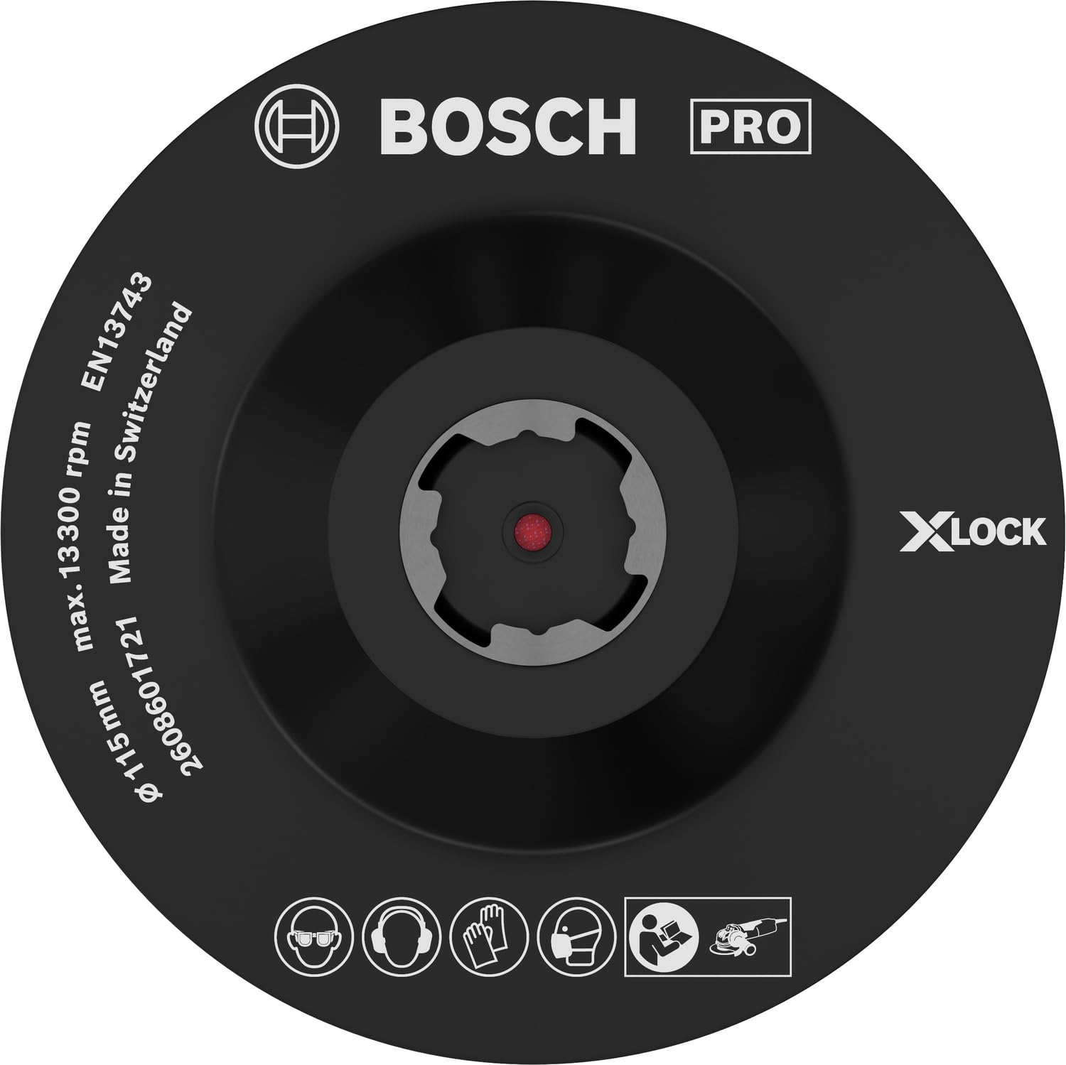 Bosch plateau de ponçage X-LOCK 125 mm auto-agrippant