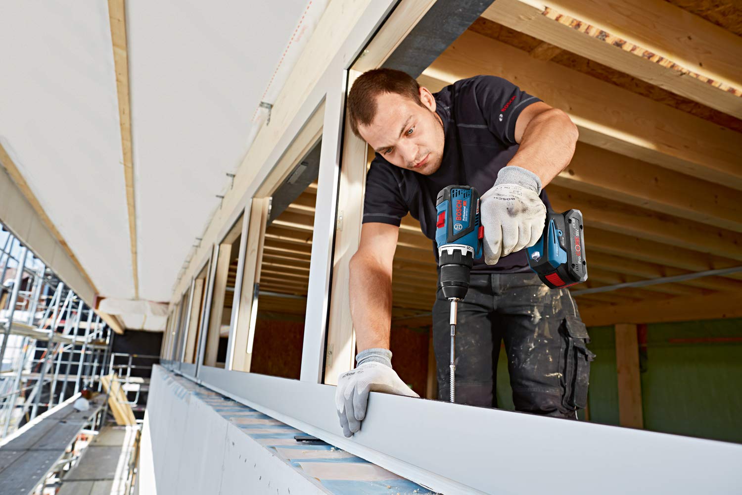 Bosch GSR 18V-60 C perceuse-visseuse 18V 2x4Ah