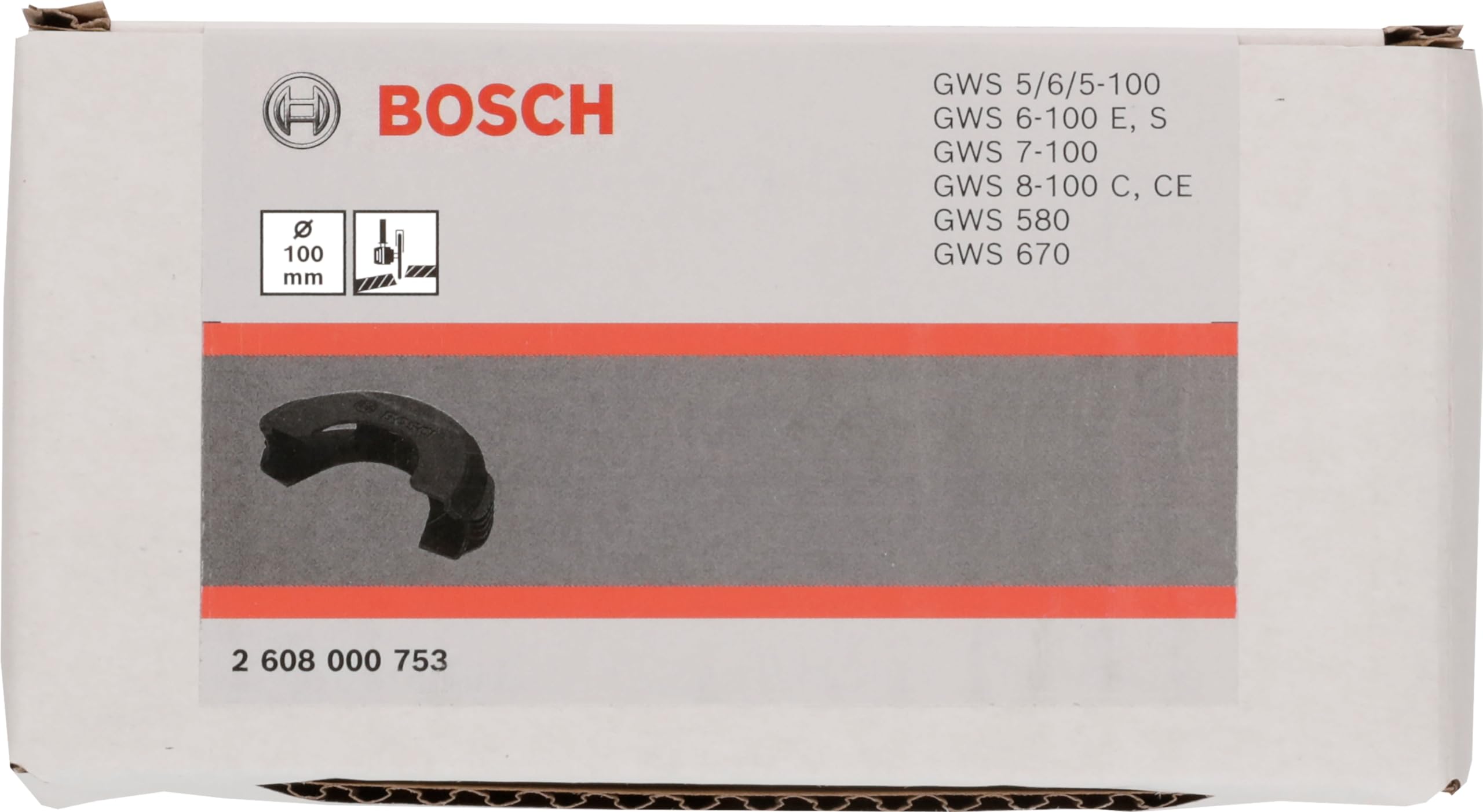 Bosch protection combinée capot coupe 100 mm plastique