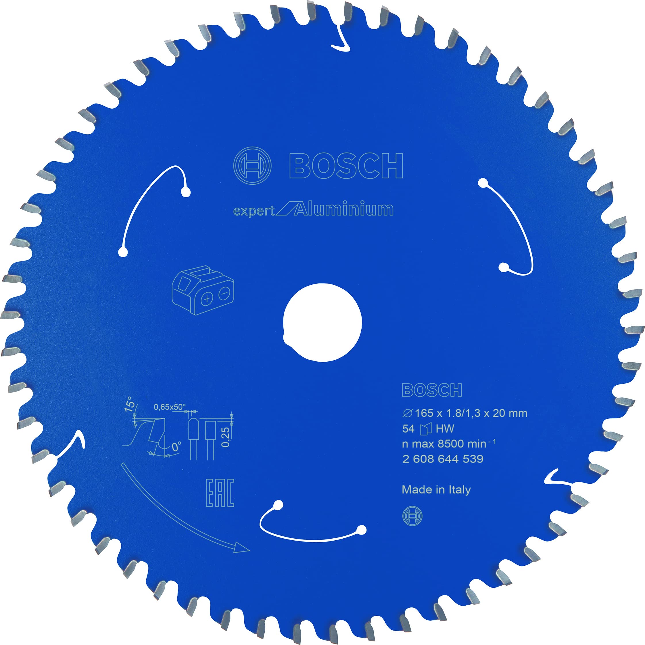 Bosch Expert Aluminium lame scie circulaire 165 mm 54 dents