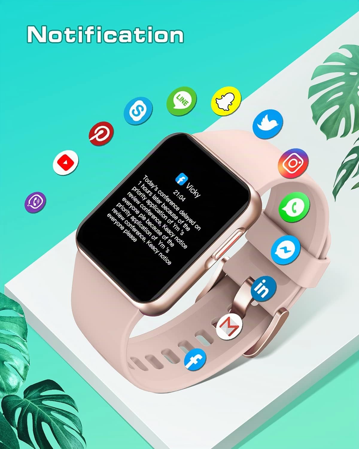 GRV montre connectée sport cardio oxymètre IP68