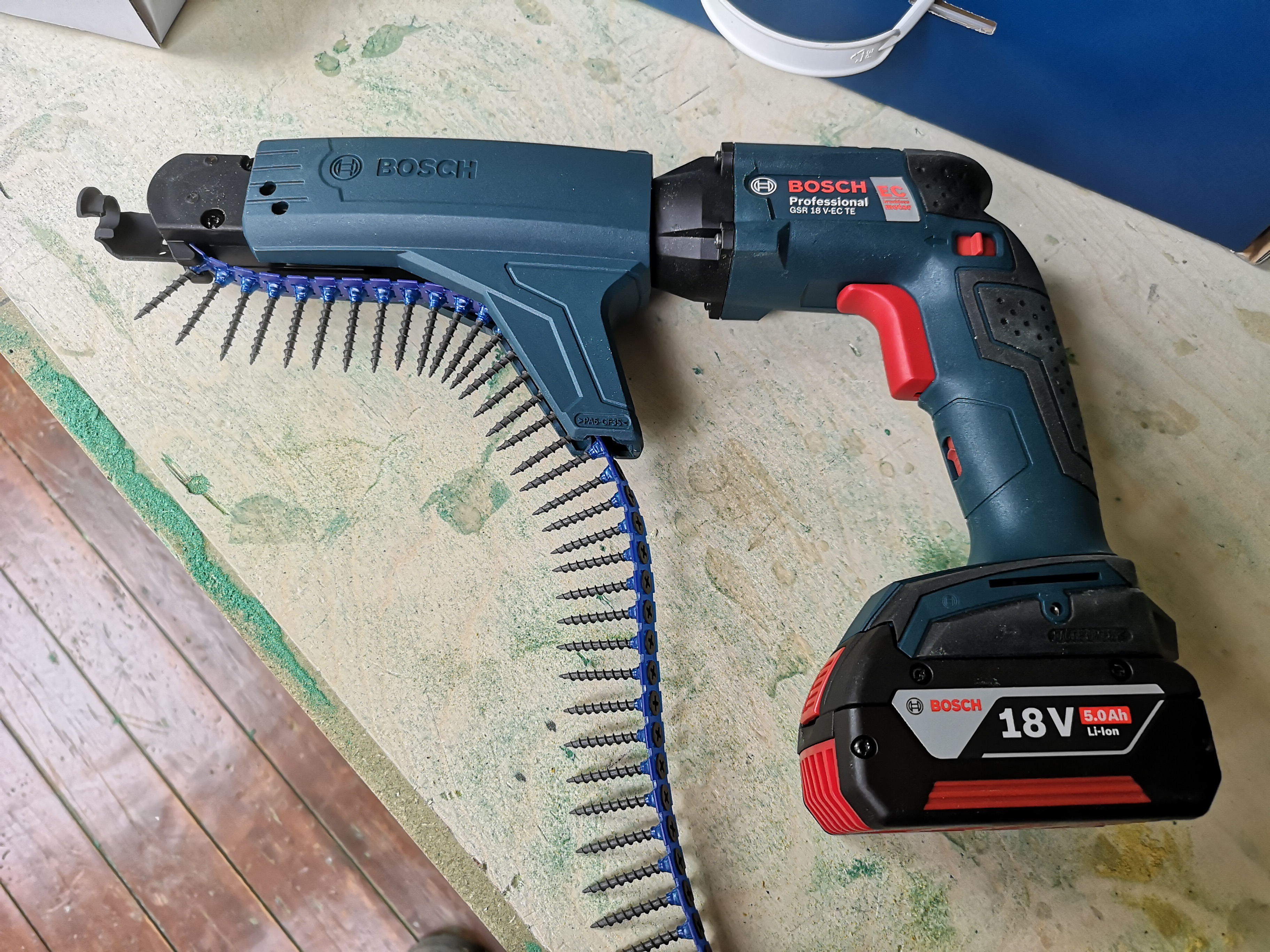 Bosch GSR 18 V-EC TE visseuse plaquiste 18V carton