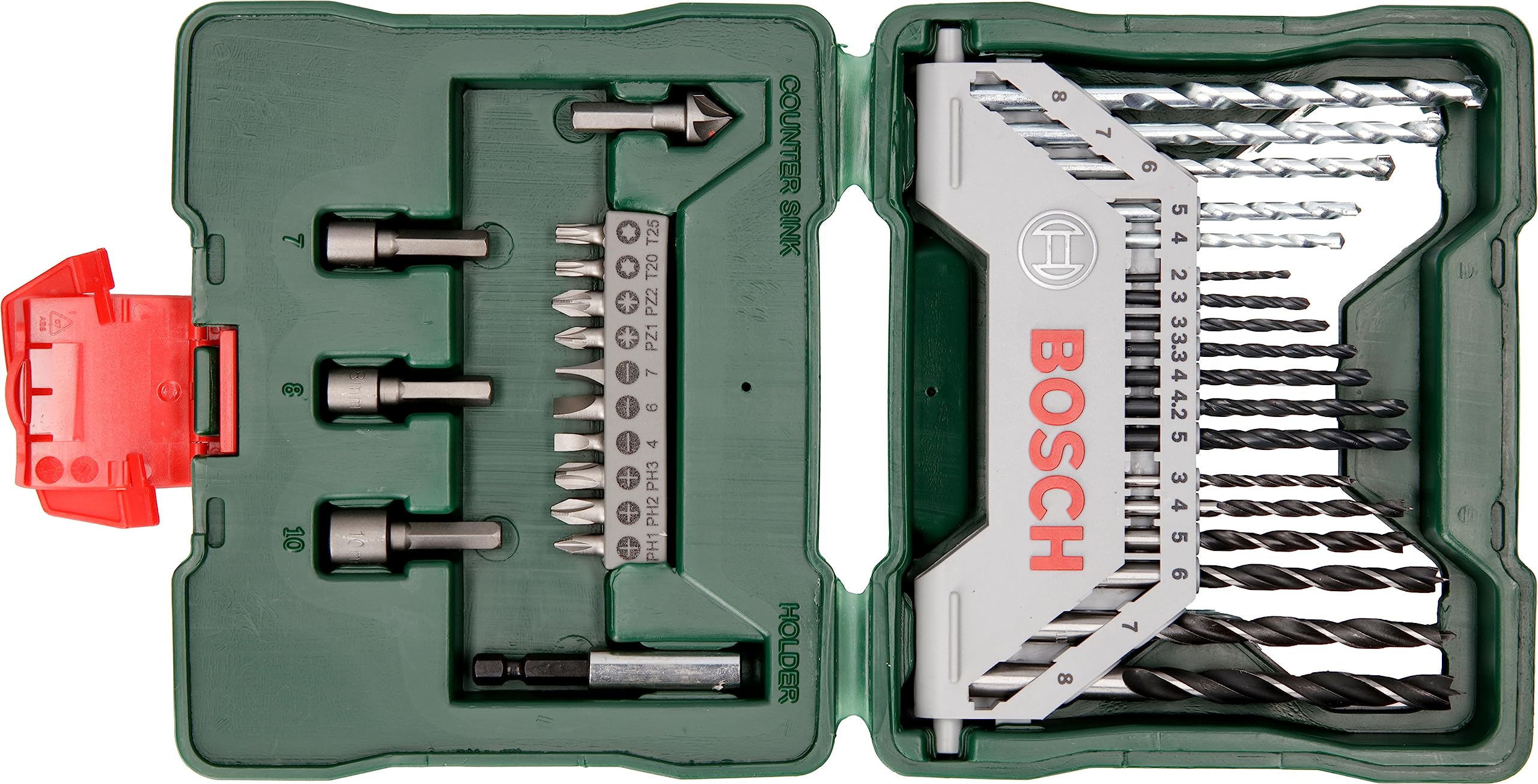 Bosch S-line coffret forets 33 pièces métal bois