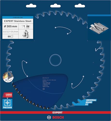 Bosch Expert lame scie circulaire inox 305 mm 80 dents