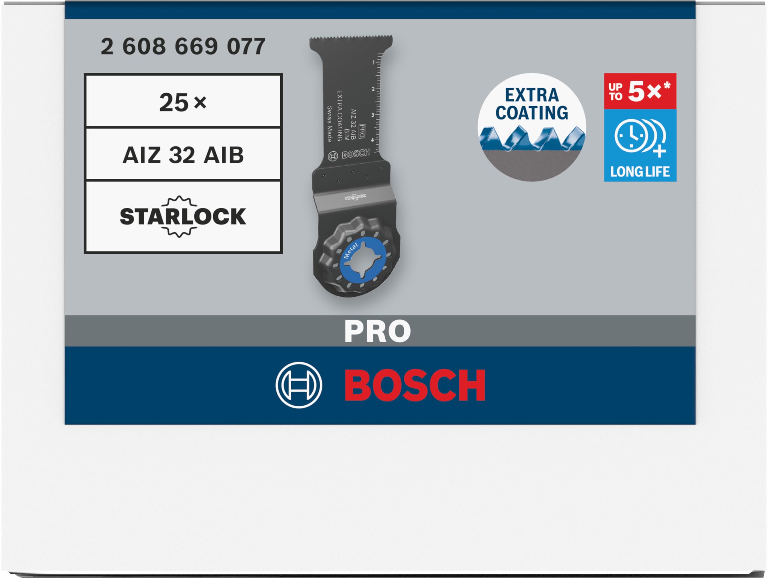 Bosch Pro Lame AIZ 32 AIB multifonction métal