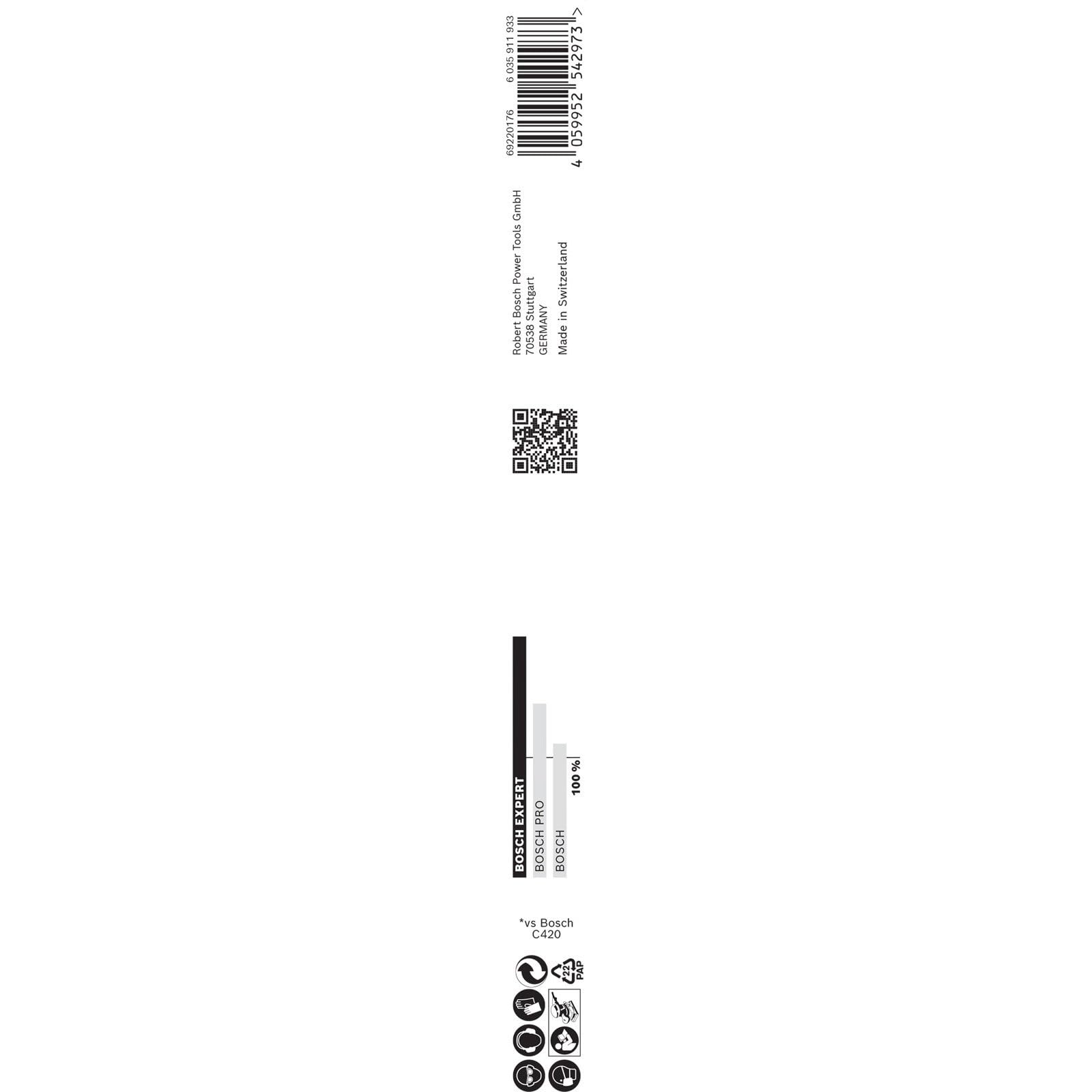 Bosch EXPERT C470 Feuille abrasive 230x280 grain 80