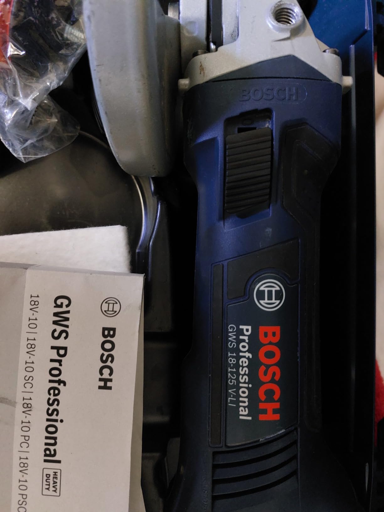 Bosch GWS 18V-10 SC meuleuse d’angle 125mm L-Boxx sans batterie