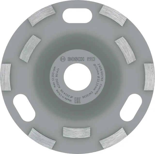 Bosch PRO Concrete Meule assiette 125mm béton
