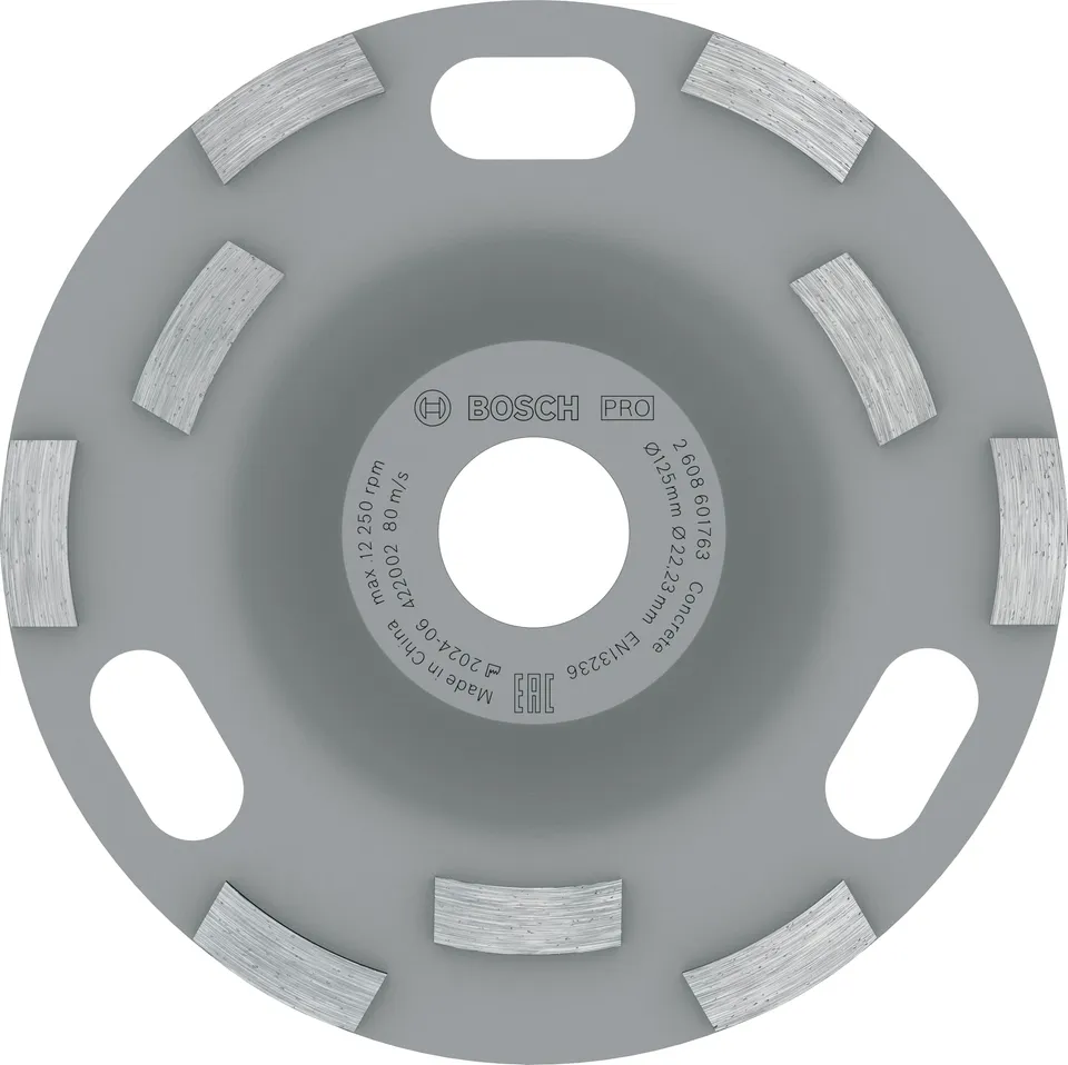 Bosch PRO Concrete Meule assiette 125mm béton