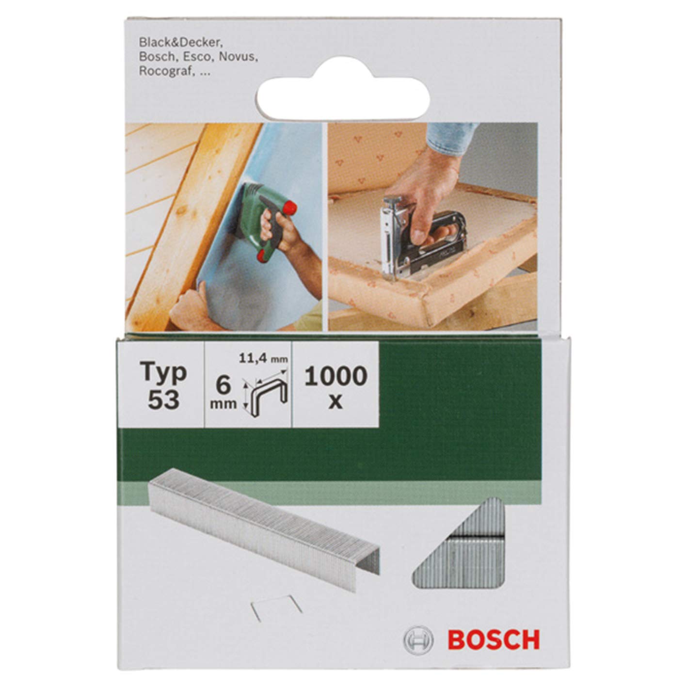 Bosch HT 14 agrafeuse manuelle + agrafes type 53 6 mm