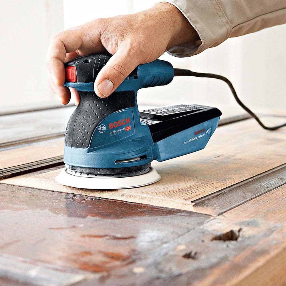 Bosch C430 disque abrasif 150 mm grain 40 lot de 5 bois