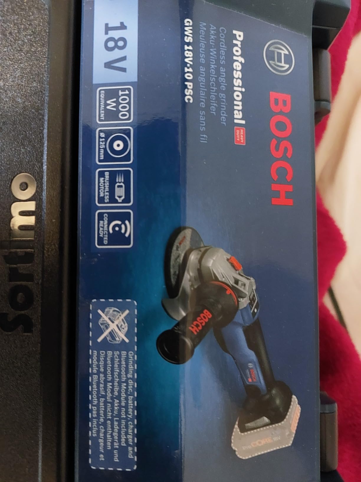 Bosch GWS 18V-10 SC meuleuse d’angle 125mm L-Boxx sans batterie