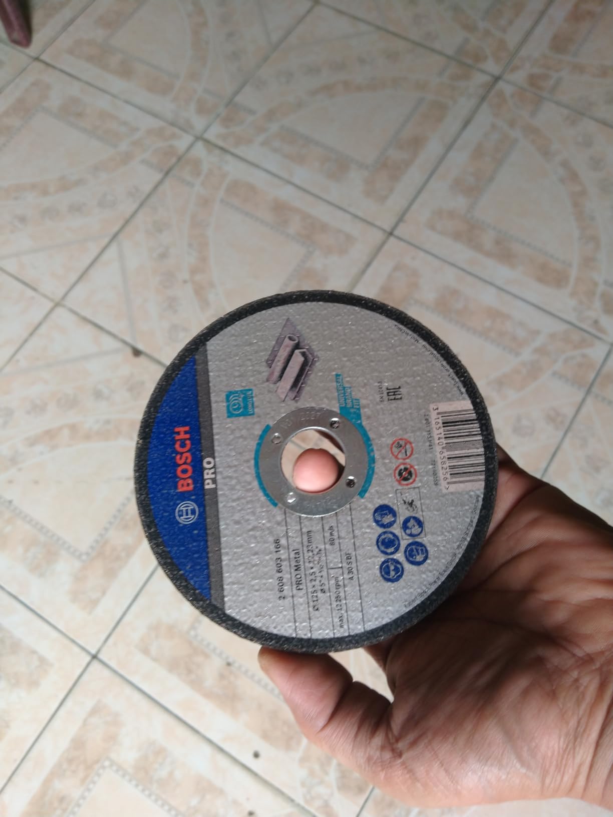 Bosch Disque tronçonner métal 125 mm PRO Metal