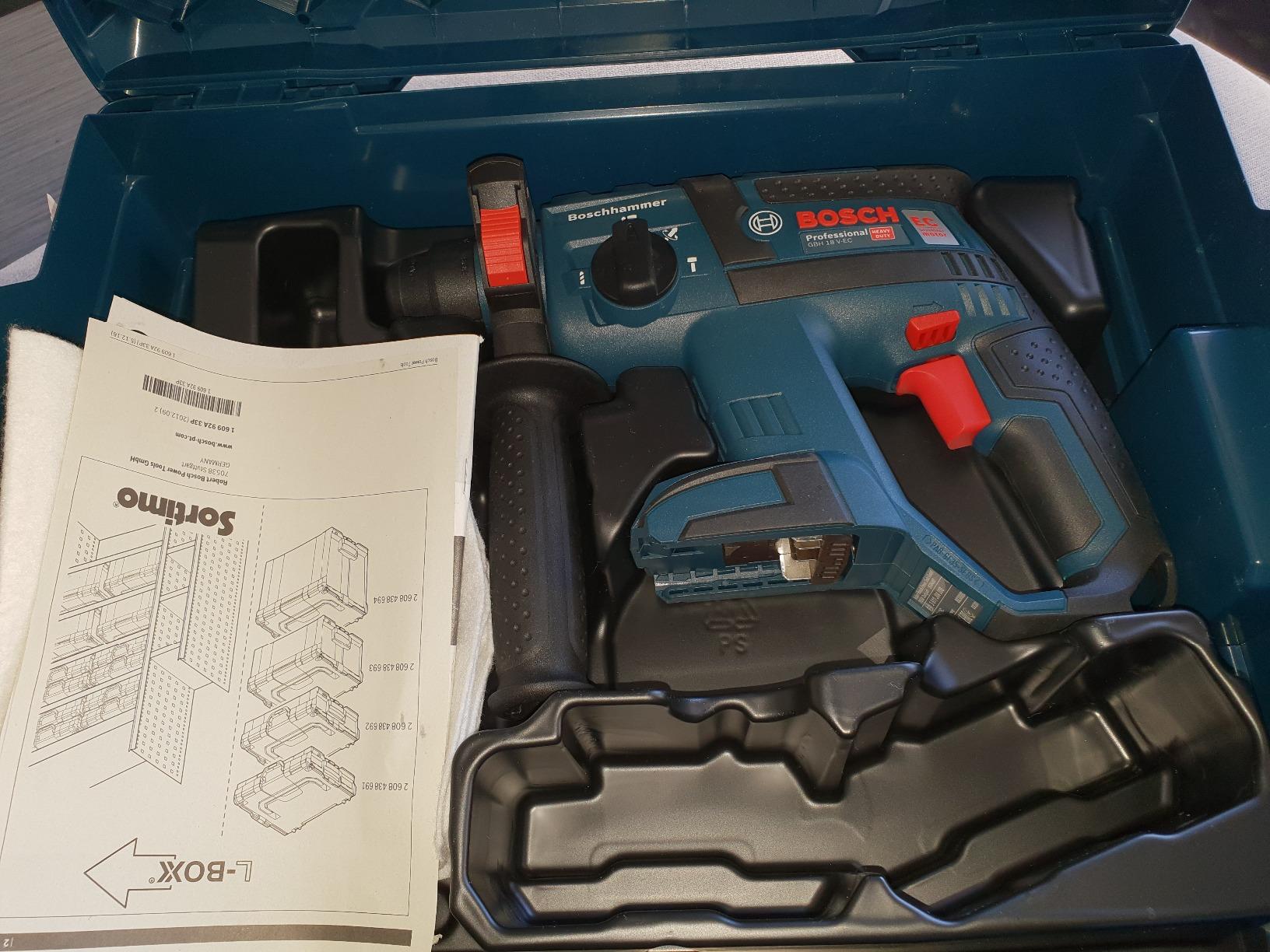 Bosch GBH 18 V-EC perforateur 18V 1,7 J L-BOXX