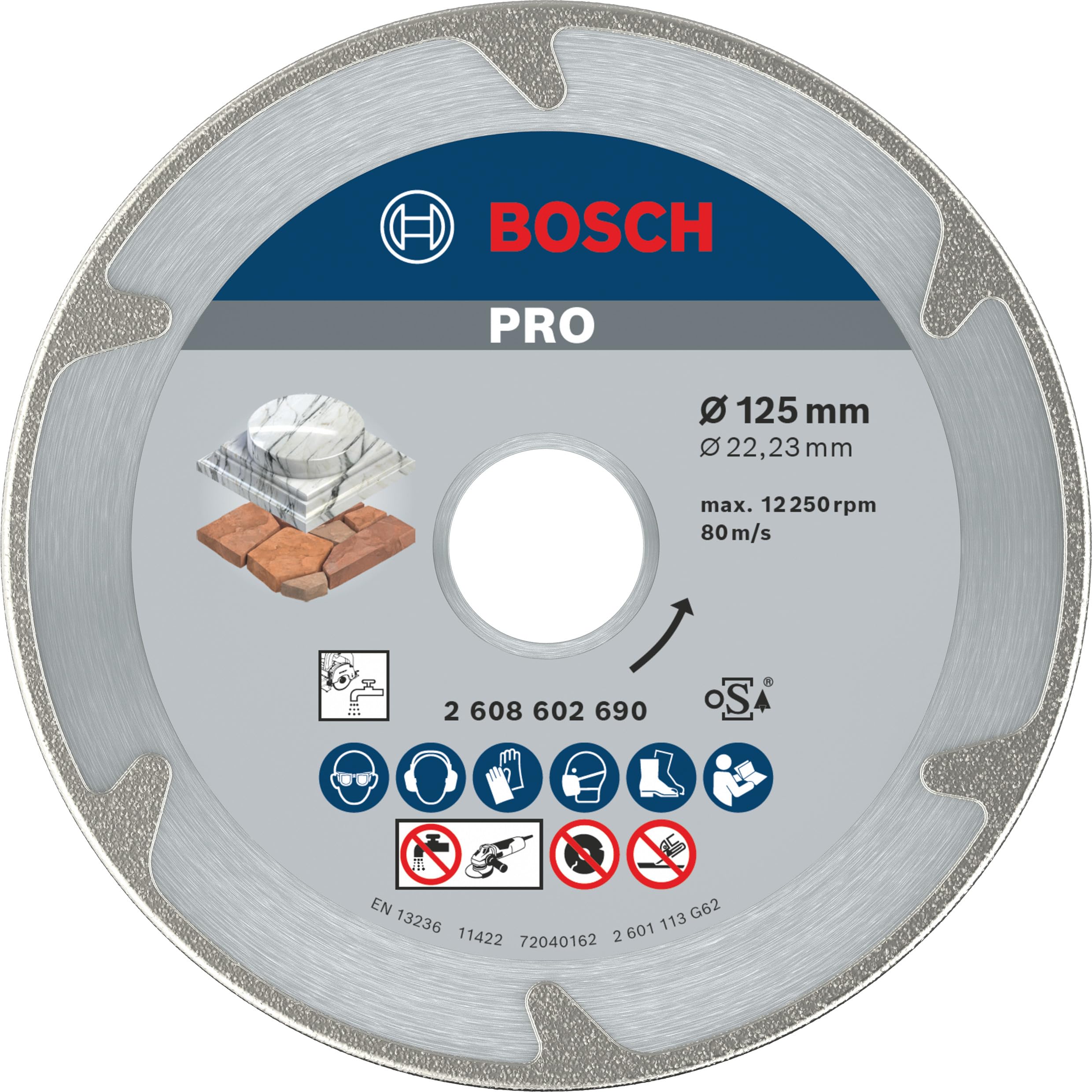Bosch Best for Marble disque diamant 115 mm marbre