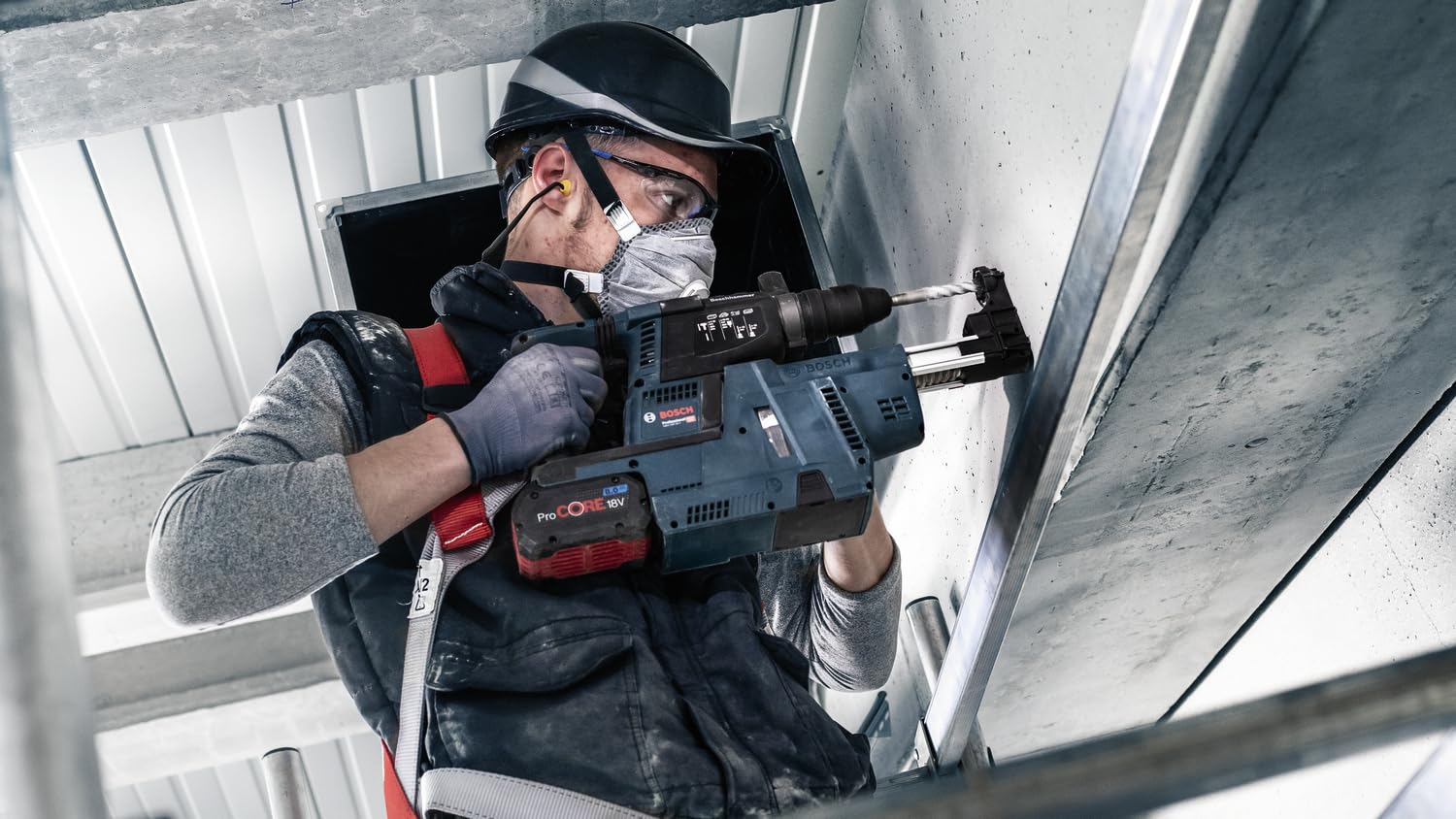 Bosch Pro SDS plus-5X foret béton carbure 4 taillants